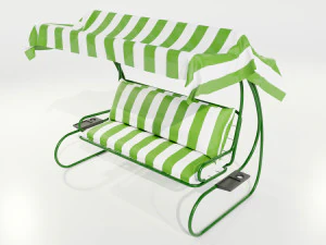 Garden Swing 3D Model