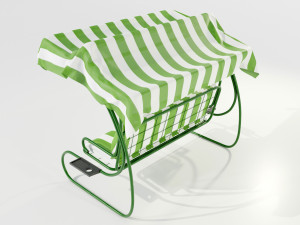 Garden Swing Model 3D