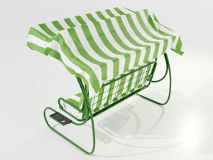 Garden Swing 3D Model