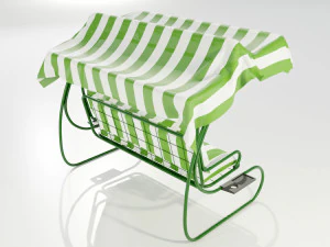 Garden Swing 3D Model