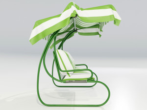 Garden Swing Model 3D