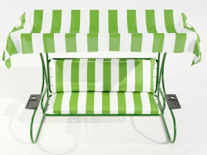 Garden Swing 3D Model