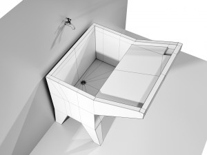 Italian Grit Washtub Modelo 3D