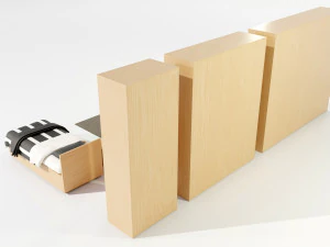 Conjunto completo de m&oacute;veis para quarto Modelo 3D