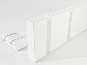 Conjunto completo de m&oacute;veis para quarto Modelo 3D