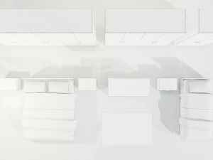 Conjunto completo de m&oacute;veis para quarto Modelo 3D