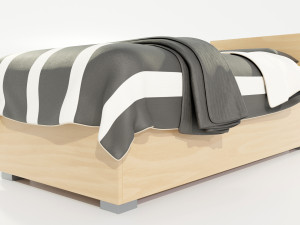 Single Bed Modelo 3D