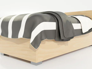 Single Bed 3D Model