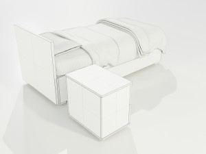 Single Bed Modelo 3D
