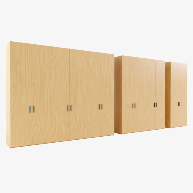 Wardrobes Modèle 3D .c4d .max .obj .3ds .fbx .stl .blend 