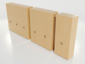 Wardrobes Modèle 3D