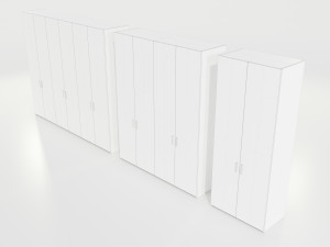 Wardrobes Modèle 3D