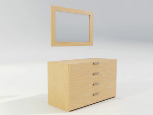 Schubladen 3D Modell