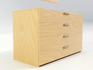 Schubladen 3D Modell