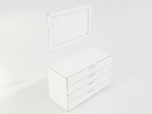 Drawers 3D Модель