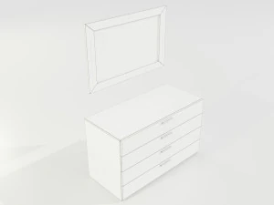 Schubladen 3D Modell