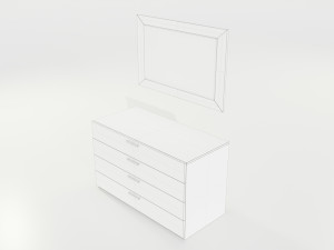Drawers 3D Модель