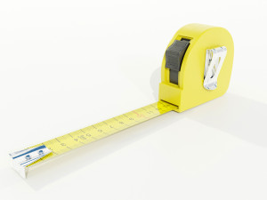 Metal Tape Measure Model 3D
