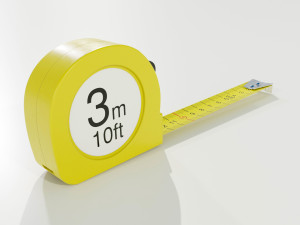 Metal Tape Measure Model 3D