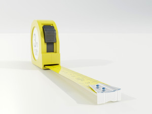Metal Tape Measure Model 3D