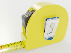 Metal Tape Measure Model 3D