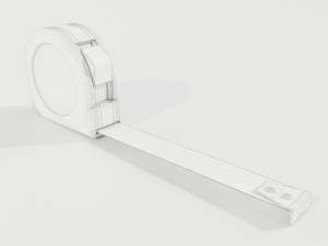 Metal Tape Measure Model 3D