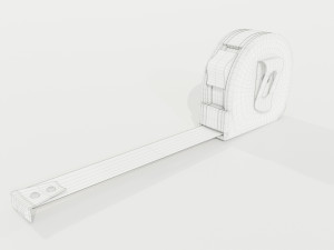 Metal Tape Measure Model 3D