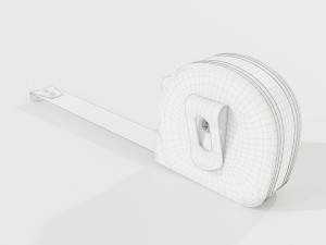 Metal Tape Measure Model 3D