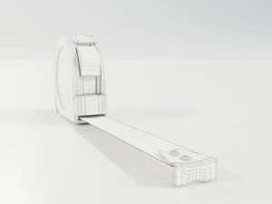 Metal Tape Measure 3D Model