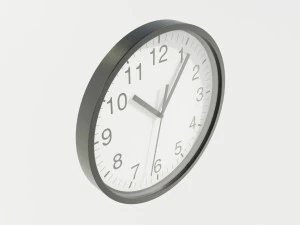 Wall Clock 3D Model