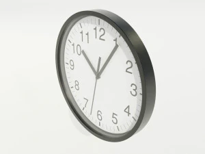 Wall Clock 3D Model