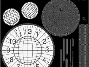 Wall Clock 3D Model