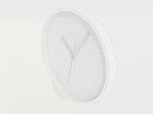 Wall Clock 3D Model