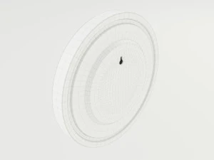 Wall Clock 3D Model
