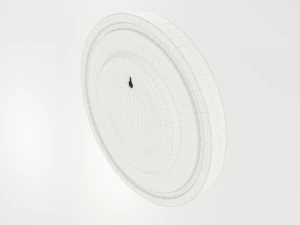 Wall Clock 3D Model