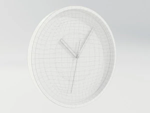 Wall Clock 3D Model