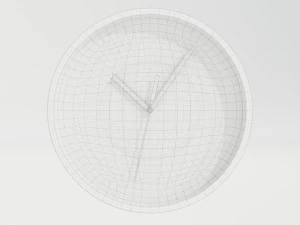 Wall Clock 3D Model