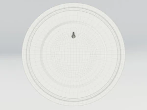 Wall Clock 3D Model