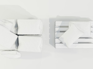 Pallet with Cement Bags 3Dモデル