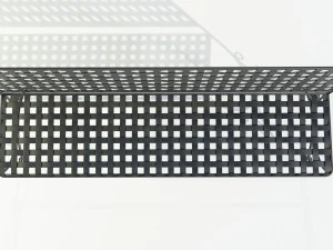 Panchina in ferro battuto Modello 3D