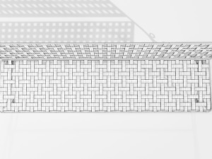 Wrought Iron Bench 3D Модель