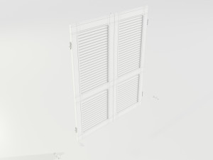 Wood Shutters 3D Модель