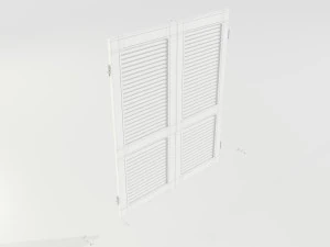 Wood Shutters 3D Model