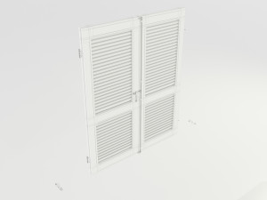 Wood Shutters 3D Модель
