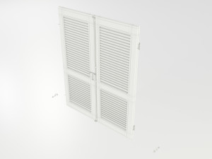 Wood Shutters 3D Модель