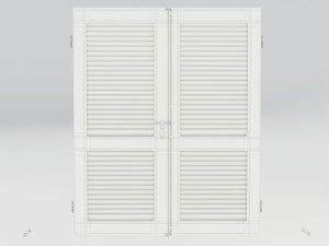 Wood Shutters 3D Модель