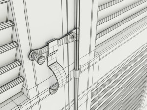 Wood Shutters 3D Модель