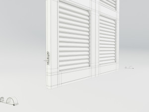 Wood Shutters 3D Модель