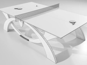 Ping Pong Table 3D Model