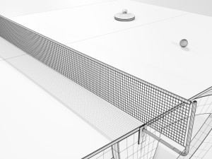 Ping Pong Table Modello 3D
